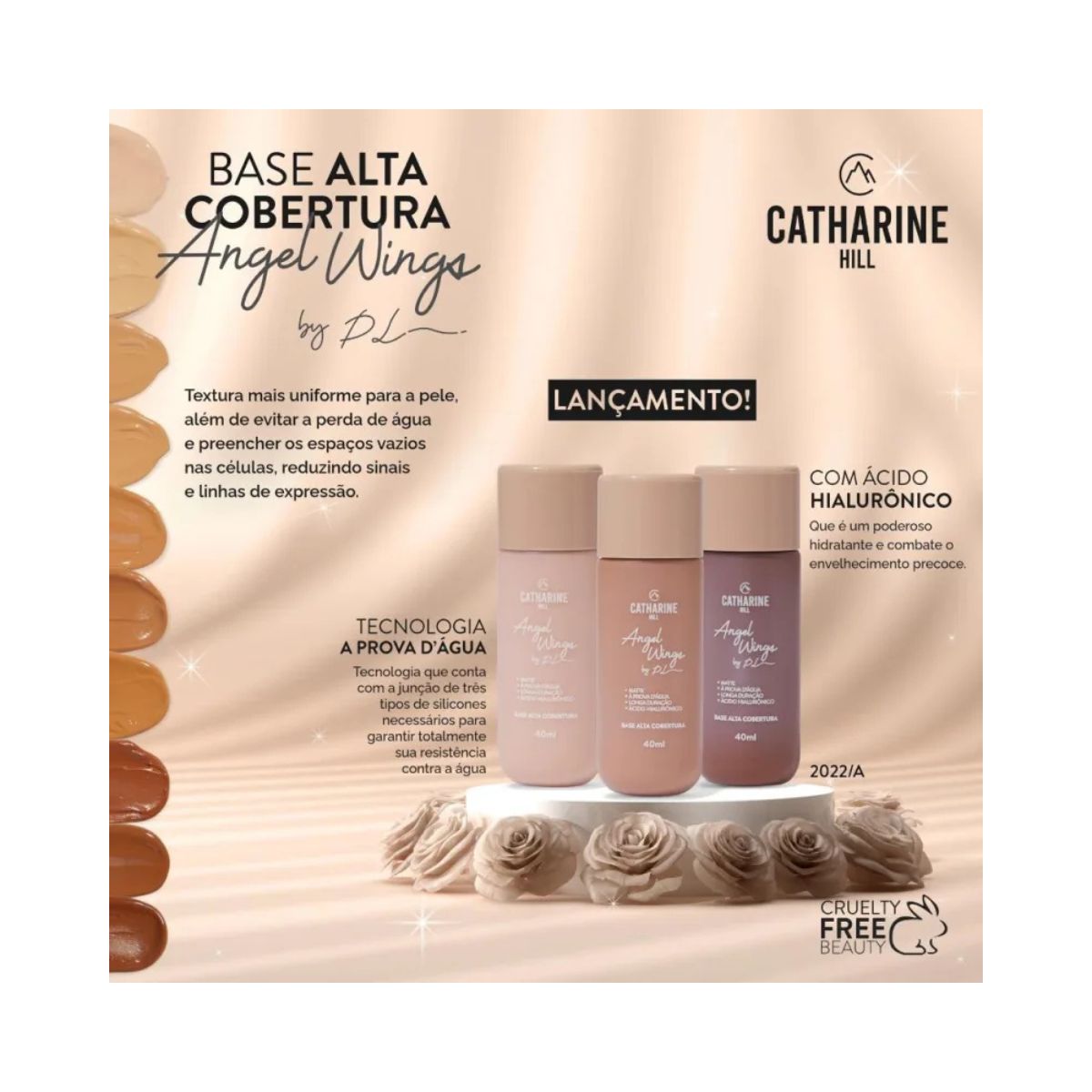 BASE ALTA COBERTURA ANGEL WINGS A5 CATHARINE HILL