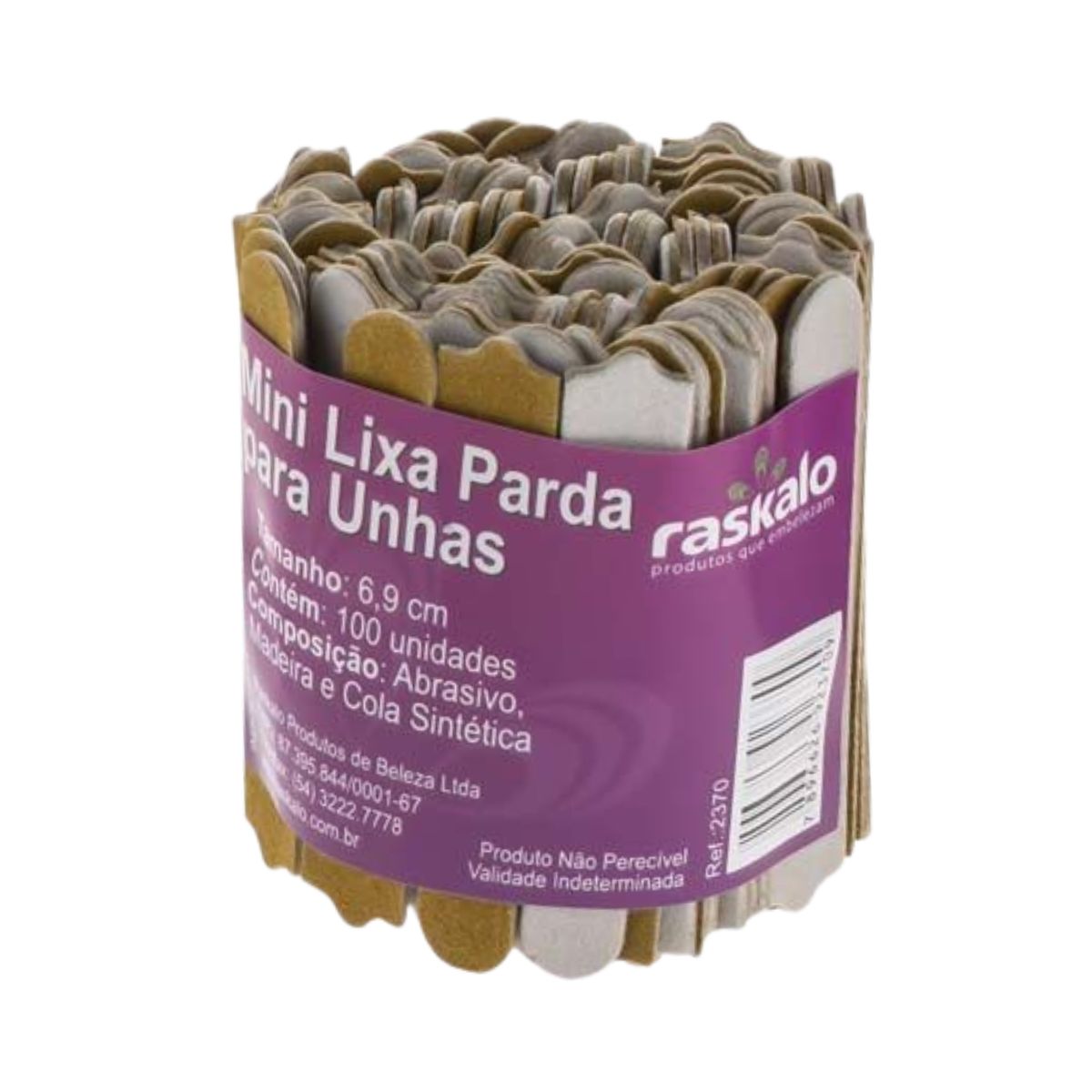 MINI LIXA RASKALO PARDA C/100 2370