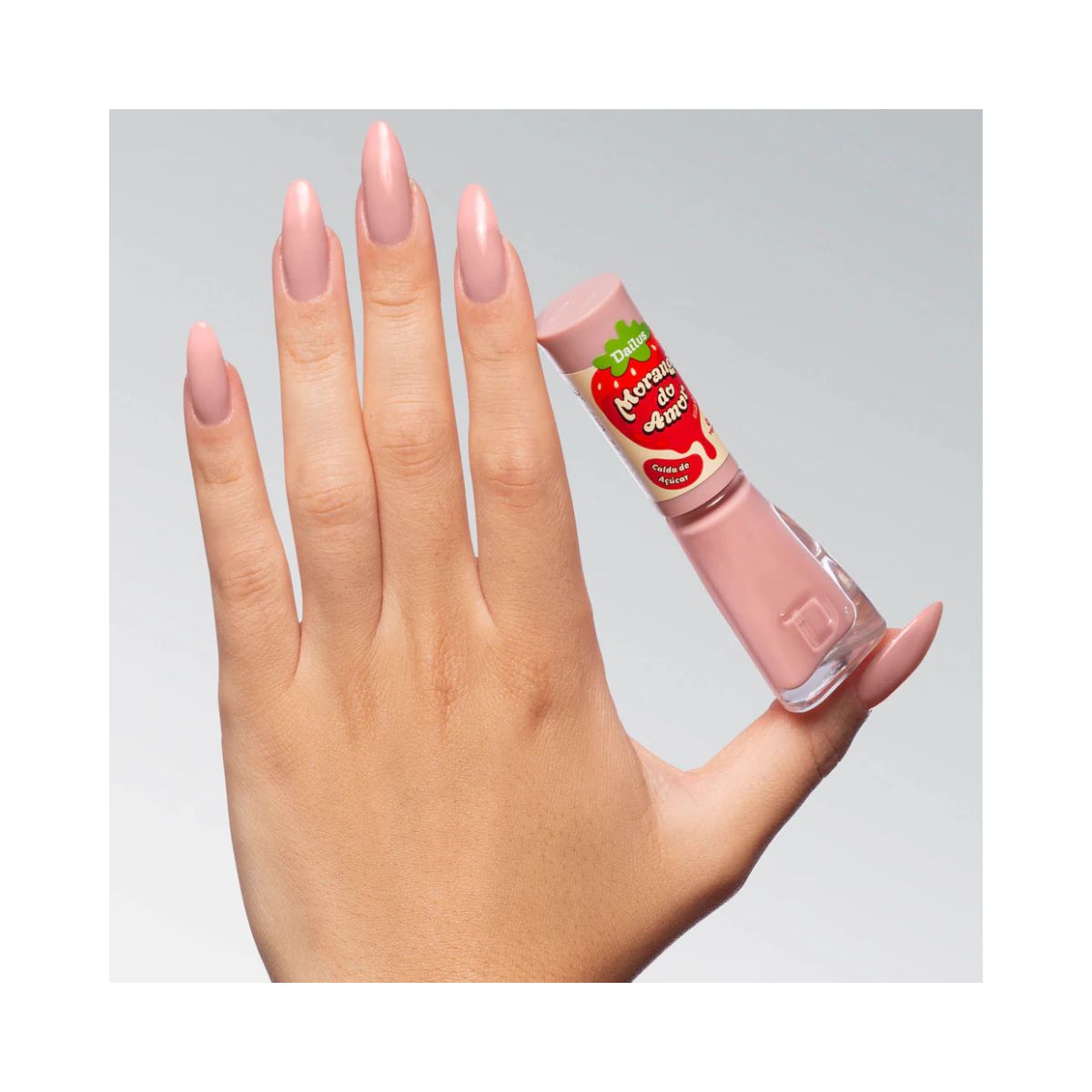 ESMALTE MORANGO DO AMOR CALDA DE AÇUCAR DAILUS