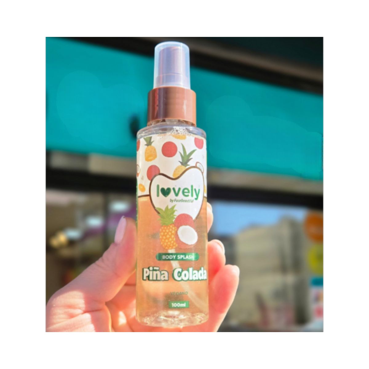 BODY SPLASH FACE BEAUTIFUL PINA COLADA 100ML