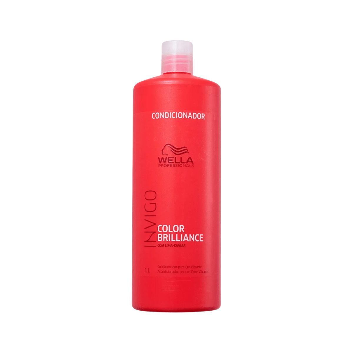 KIT WELLA COLOR BRILLIANCE SHAMPOO 1L + CONDICIONADOR 1L + MÁSCARA 500G