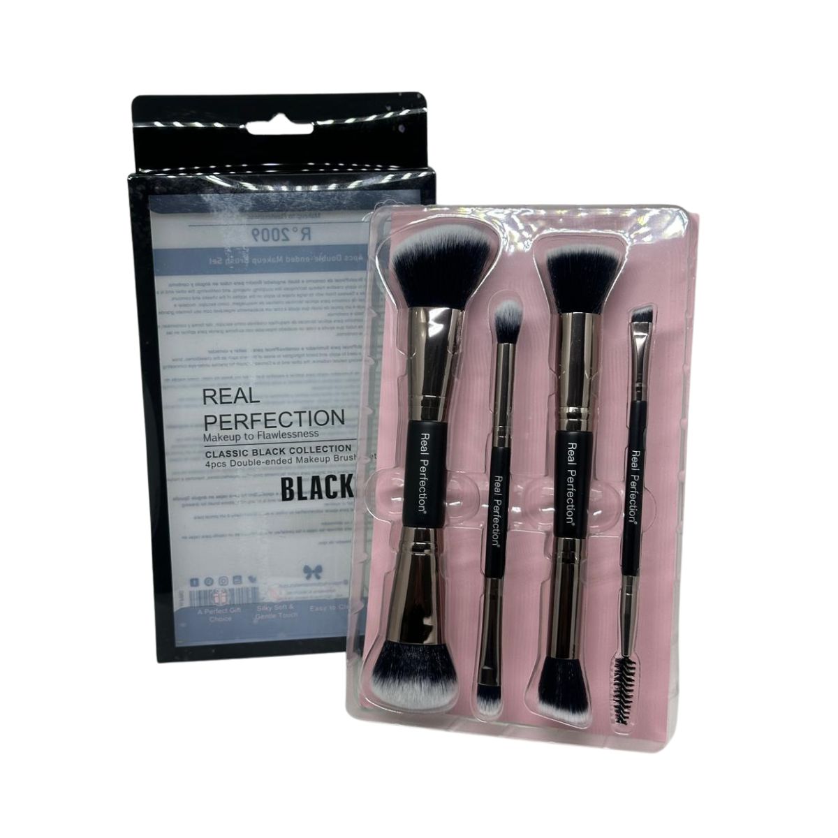 KIT REAL PERFECTION 4 PINCEIS DOUBLE R2009