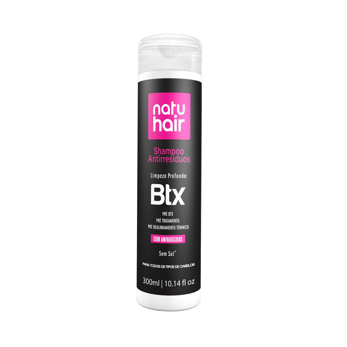 SHAMPOO BTX NATUHAIR ANTRRESIDUOS 300ML