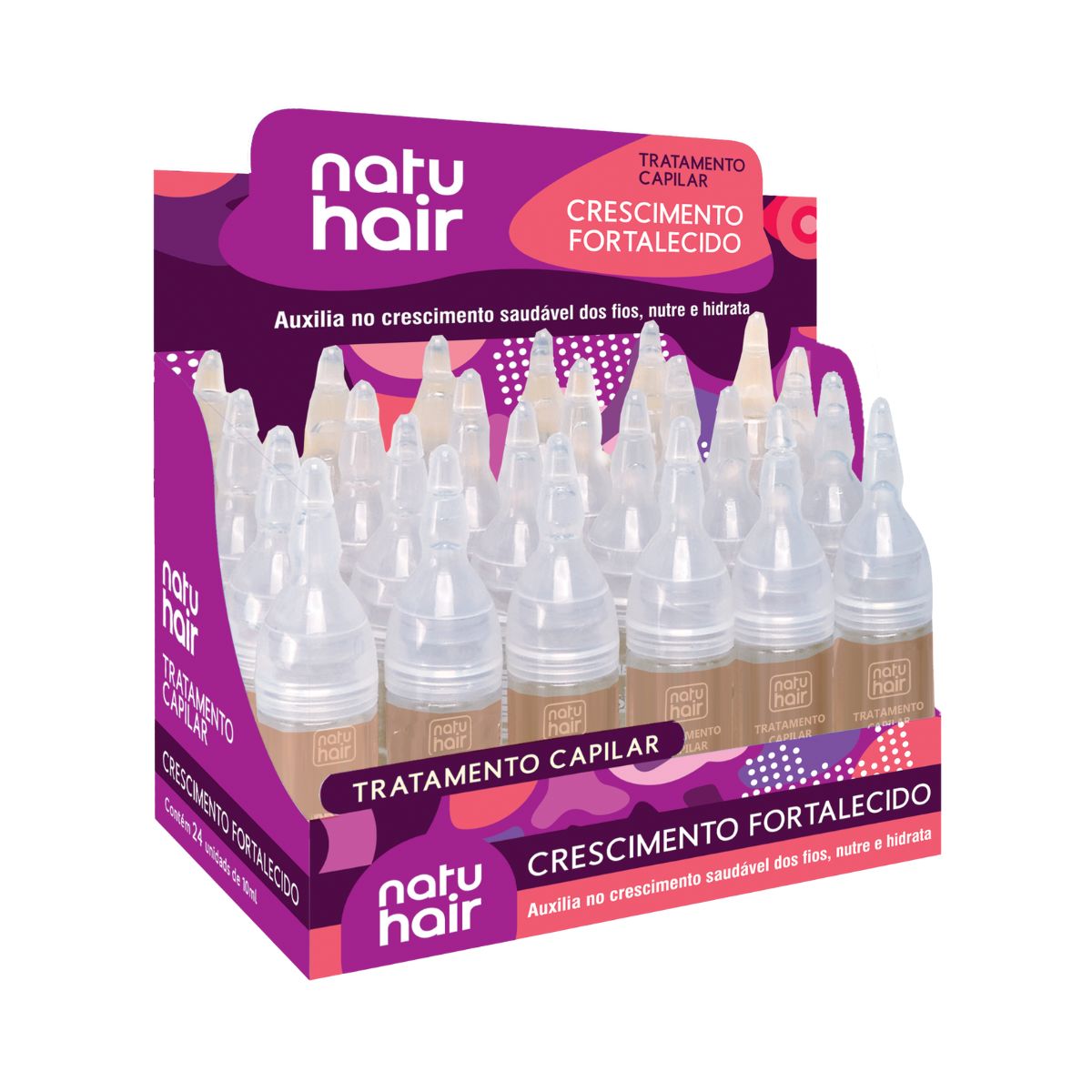 TRATAMENTO CAPILAR NATUHAIR CRECIMENTO FORTALECIDO 10ML
