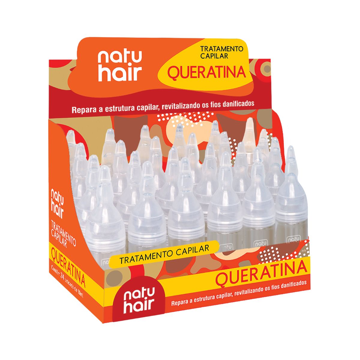 TRATAMENTO CAPILAR NATUHAIR  QUERATINA 10ML