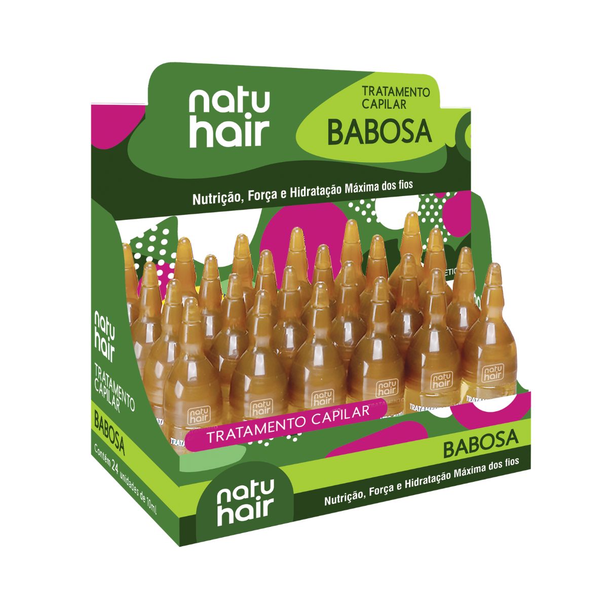 TRATAMENTO CAPILAR NATUHAIR BABOSA 10ML