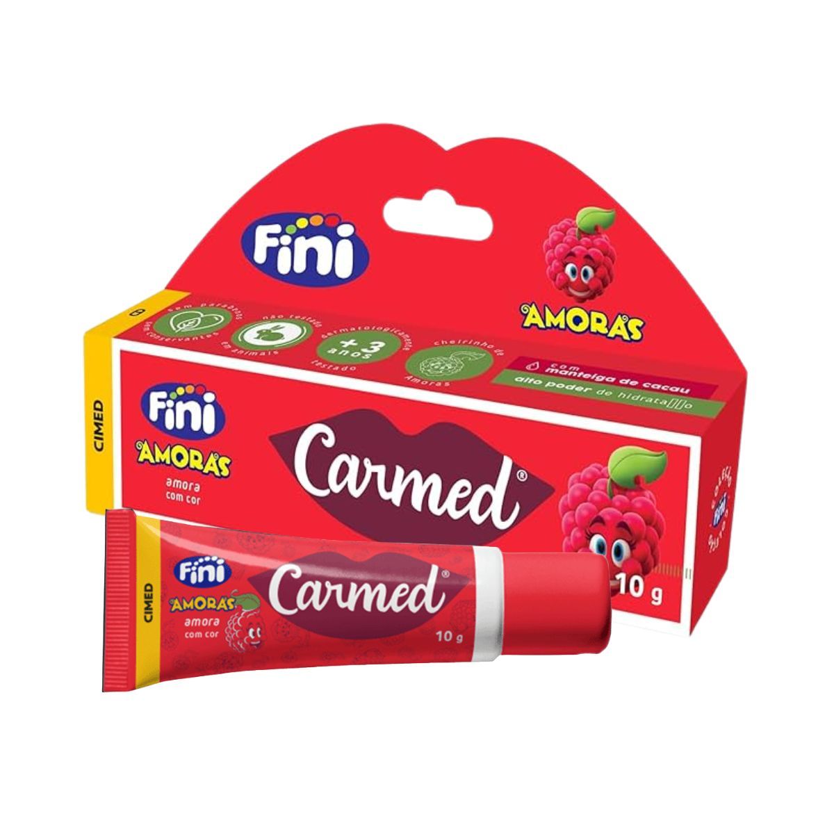 HIDRATANTES LABIAIS CARMED LEVE + PAGUE - AMORA 10G