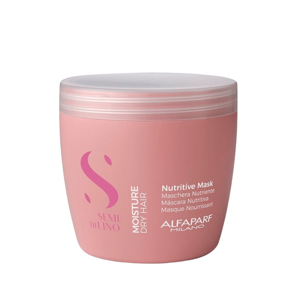 KIT ALFAPARF MÁSCARA CONDICIONADORA SEMI DI LINO NUTRITIVE MOISTURE DRY HAIR 500