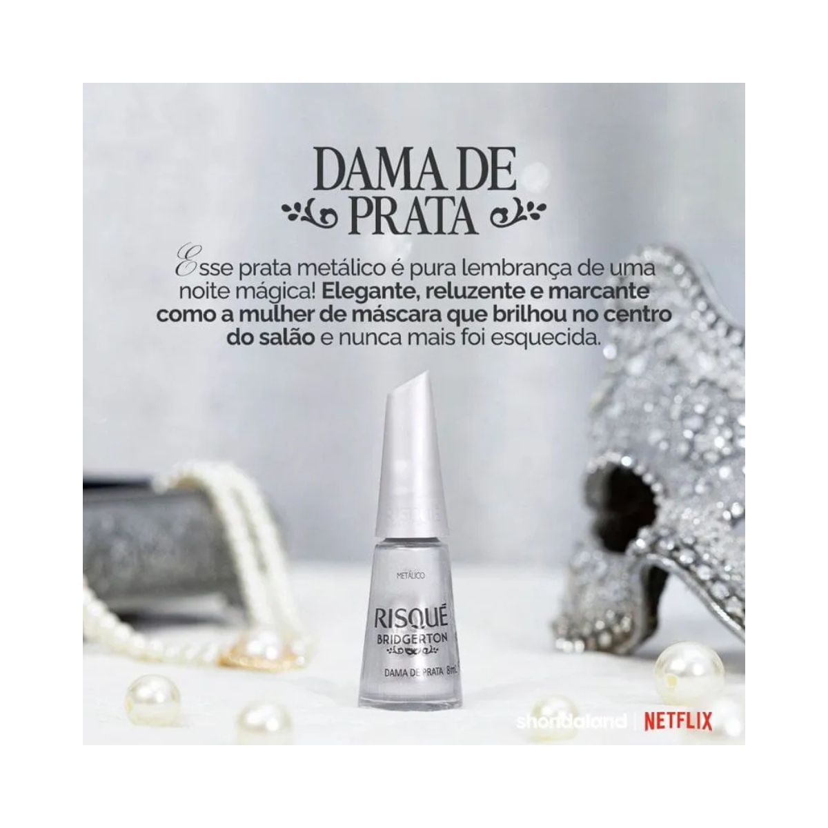 RISQUE BRIDGERTON DAMA DE PRATA