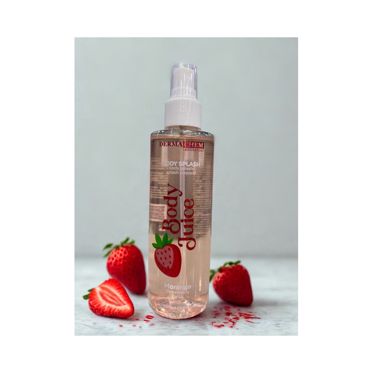 BODY SPLASH DERMACHEM MORANGO 200ML