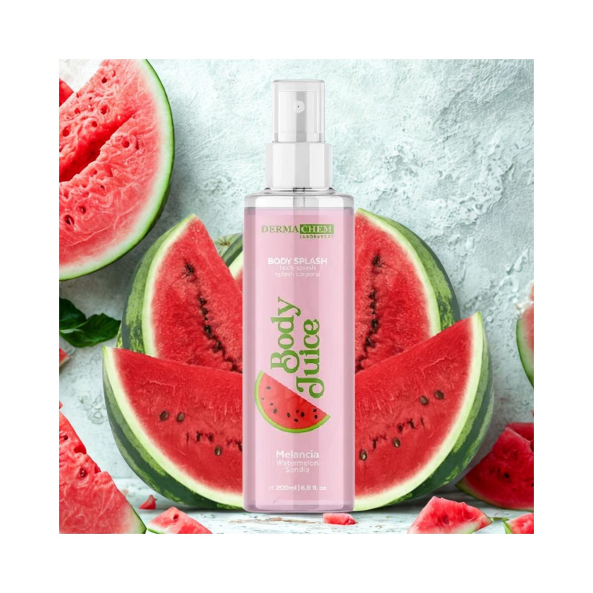 BODY SPLASH DERMACHEM MELANCIA 200ML