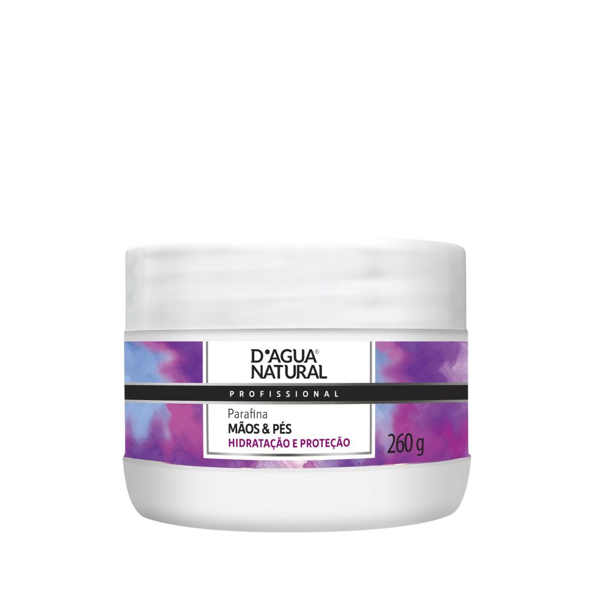 KIT DAGUA NATURAL PARAFINA PARA MÃOS E PÉS 260G + GRÁTIS ESPÁTULA ACRÍLICA