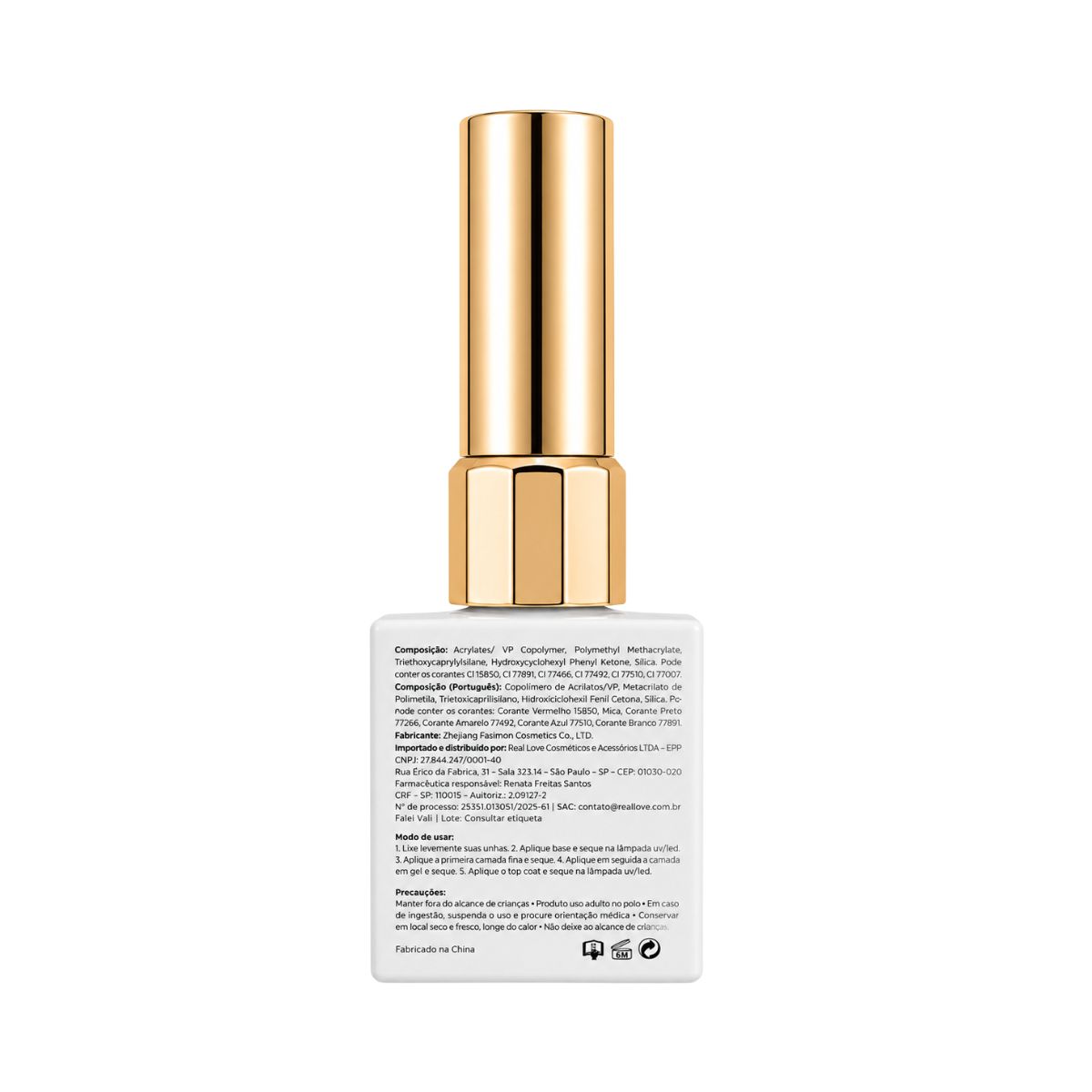ESMALTE REAL LOVE BY MANICURE SINCERA GEL NR-01-003