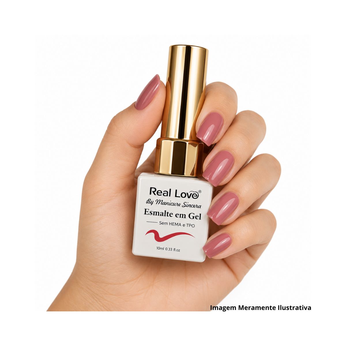 ESMALTE REAL LOVE BY MANICURE SINCERA GEL NR-01-003