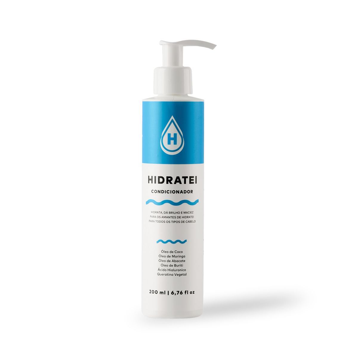KIT HIDRATEI CONDICIONADOR HIDRATANTE 200ML + GRÁTIS BODY SPLASH BLZ CLINIC VENE