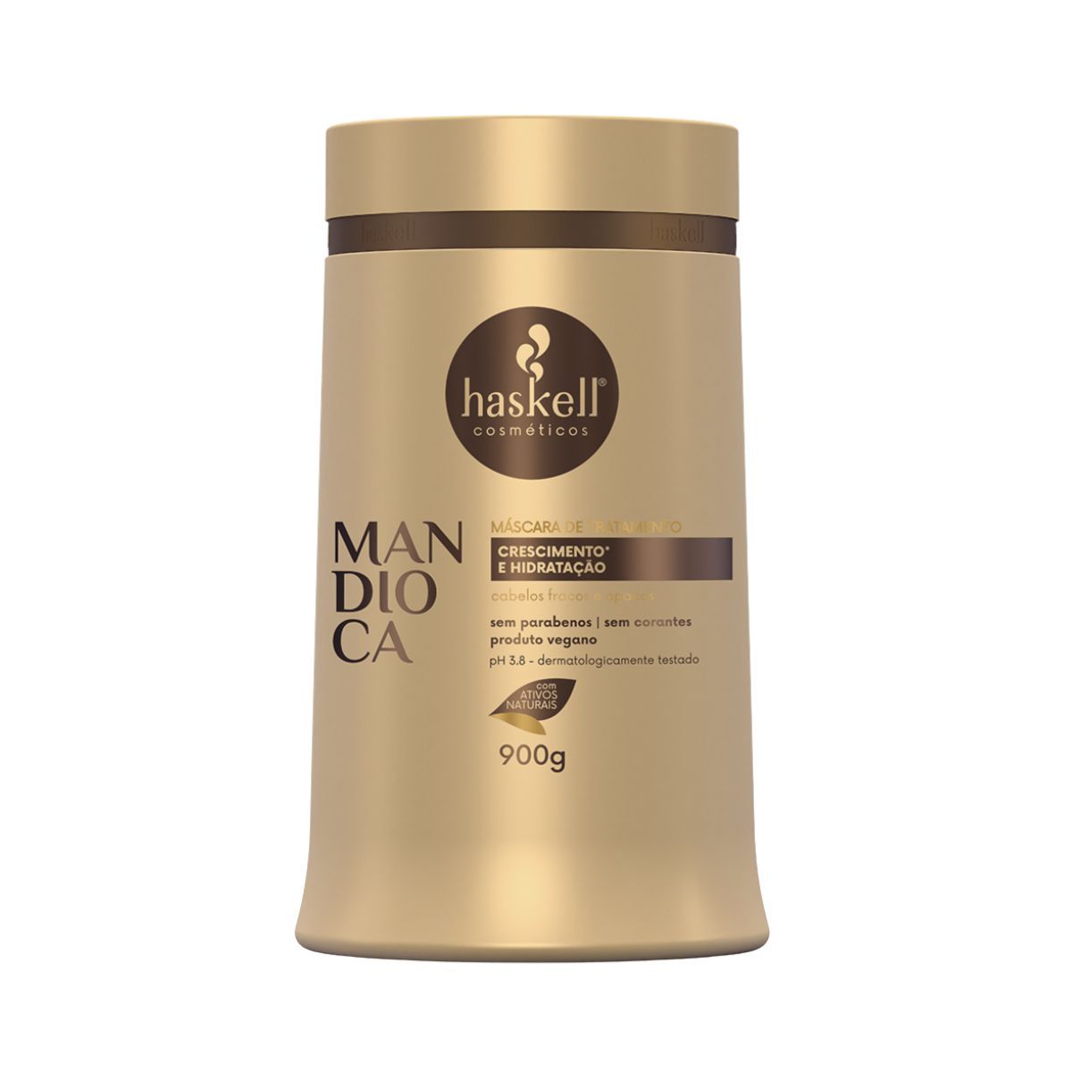 KIT HASKELL MÁSCARA MANDIOCA 900G + BODY SPLASH BLUEBERRY GIOVANNA BABY 260ML
