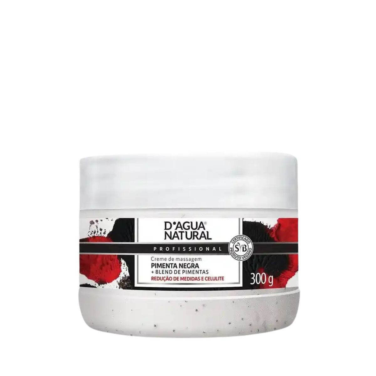 KIT DAGUA NATURAL CREME PIMENTA NEGRA 300G + GRÁTIS DESODORANTE AEROSOL CLASSIC