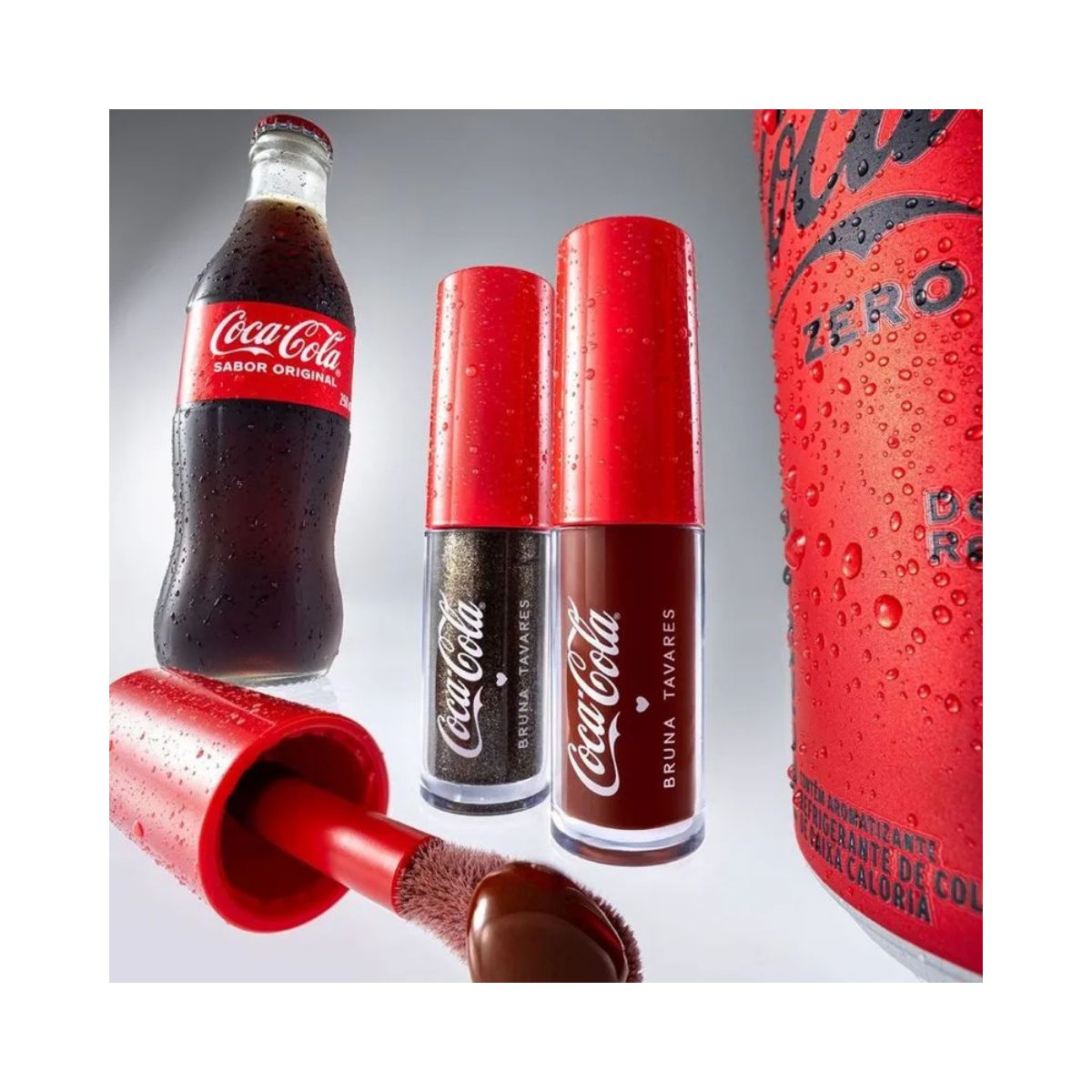 BROWN LIP GLOSS BROWN FIZZ COCA COLA BRUNA TAVARES
