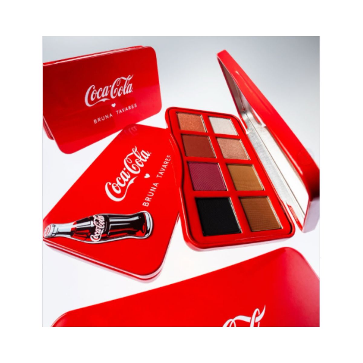 PALETA DE SOMBRAS REFRESH YOURSELF COCA COLA BRUNA TAVARES