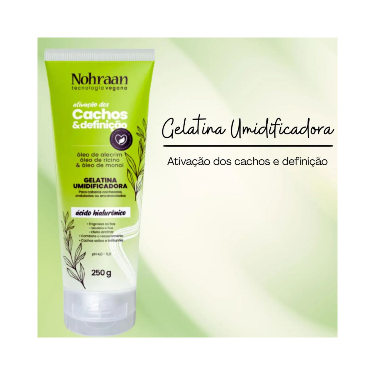 GELATINA CACHOS ALECRIM NOHRAAN 250G