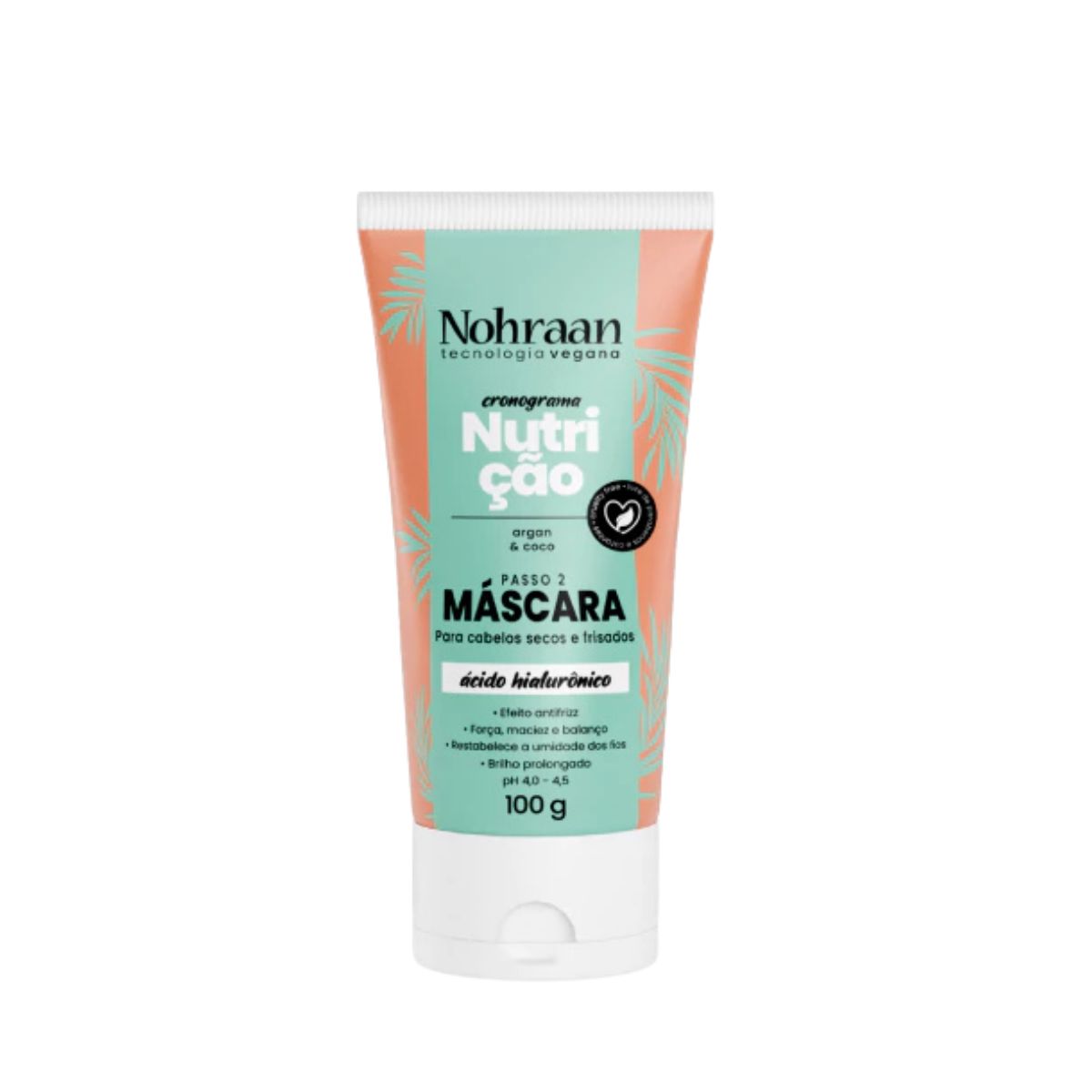 MÁSCARA NUTRIÇÃO NOHRAAN 100G