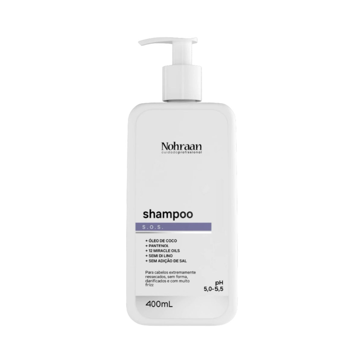 SHAMPOO S.O.S PRÓ NOHRAAN 400ML