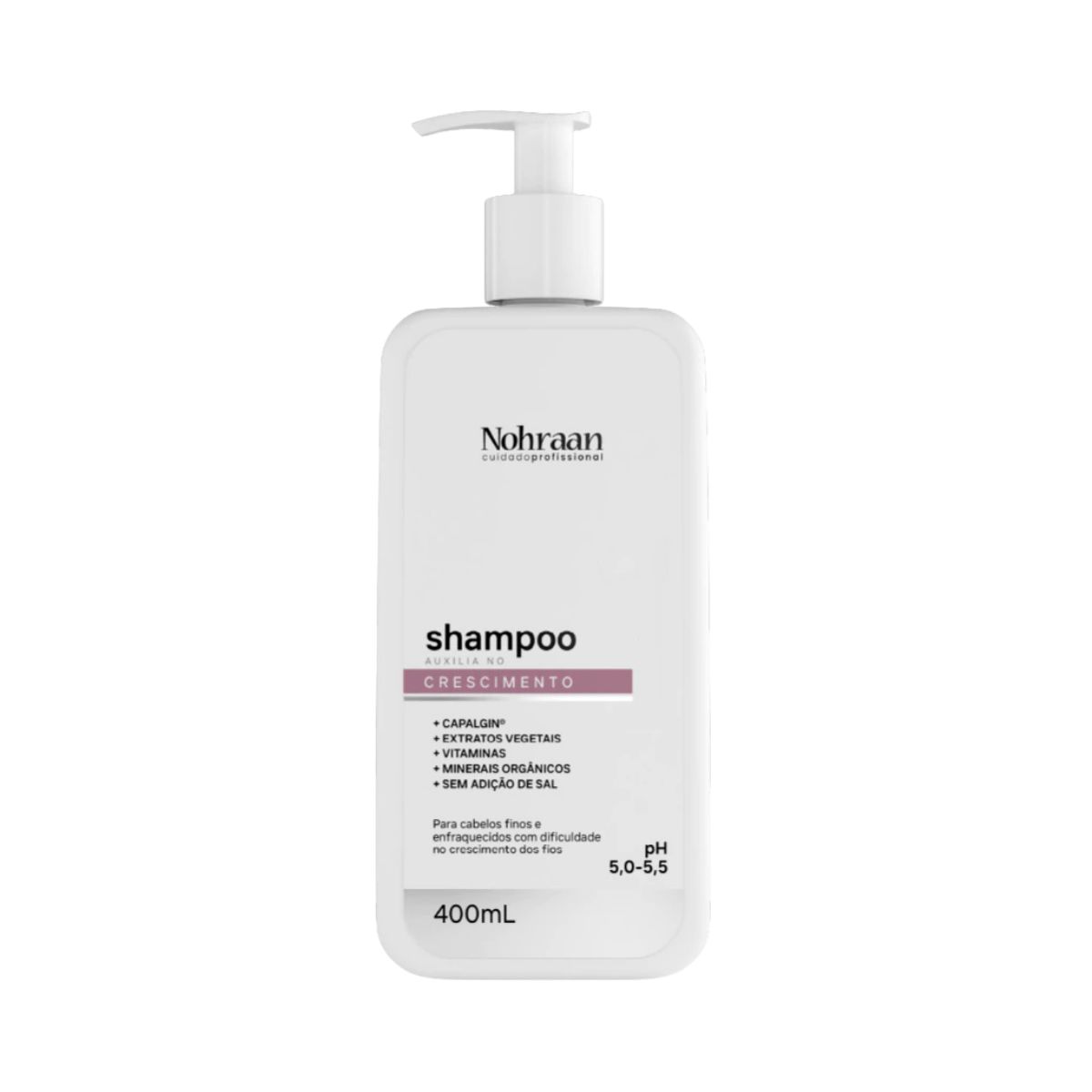 SHAMPOO CRESCIMENTO PRÓ NOHRAAN 400ML