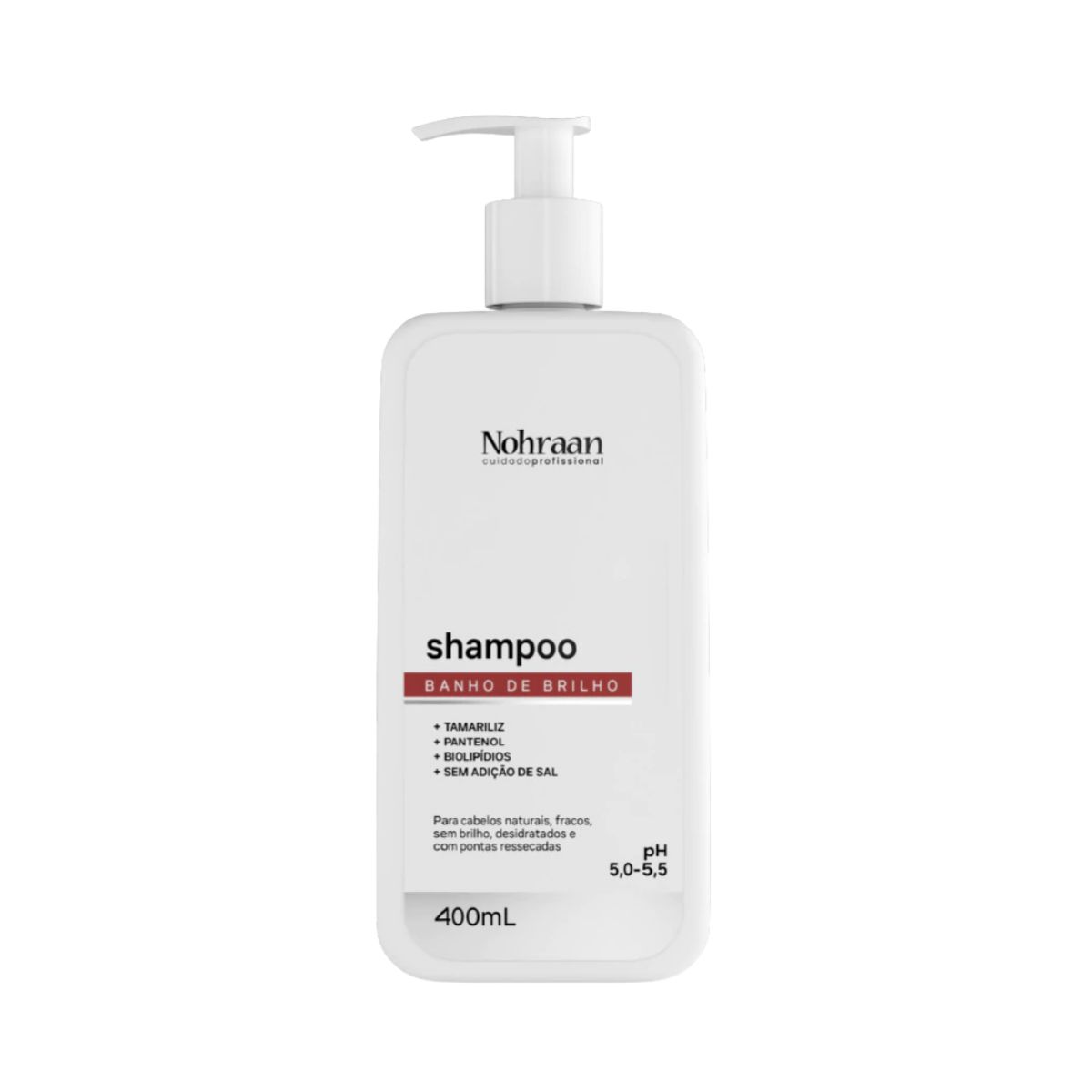 SHAMPOO BANHO DE BRILHO PRÓ NOHRAAN 400ML