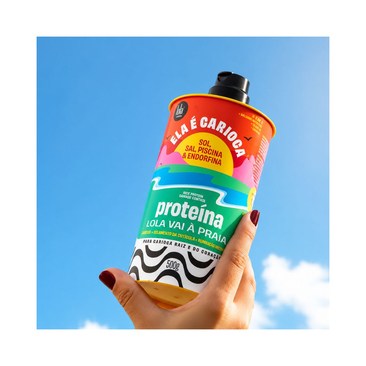 PROTEINA ELA É CARIOCA LOLA COSMETIC 500ML