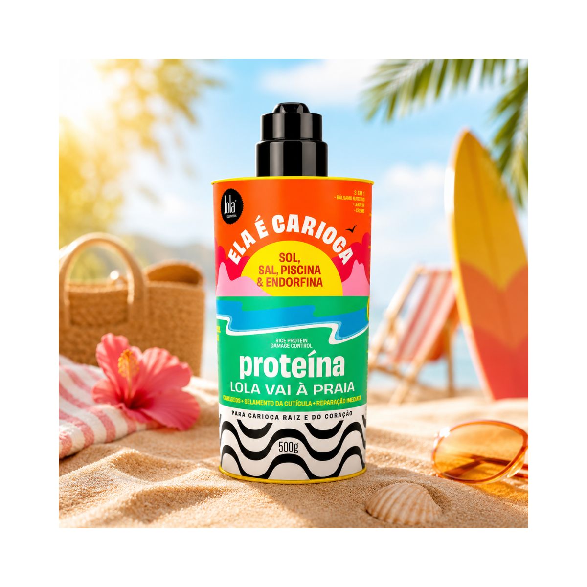 PROTEINA ELA É CARIOCA LOLA COSMETIC 500ML