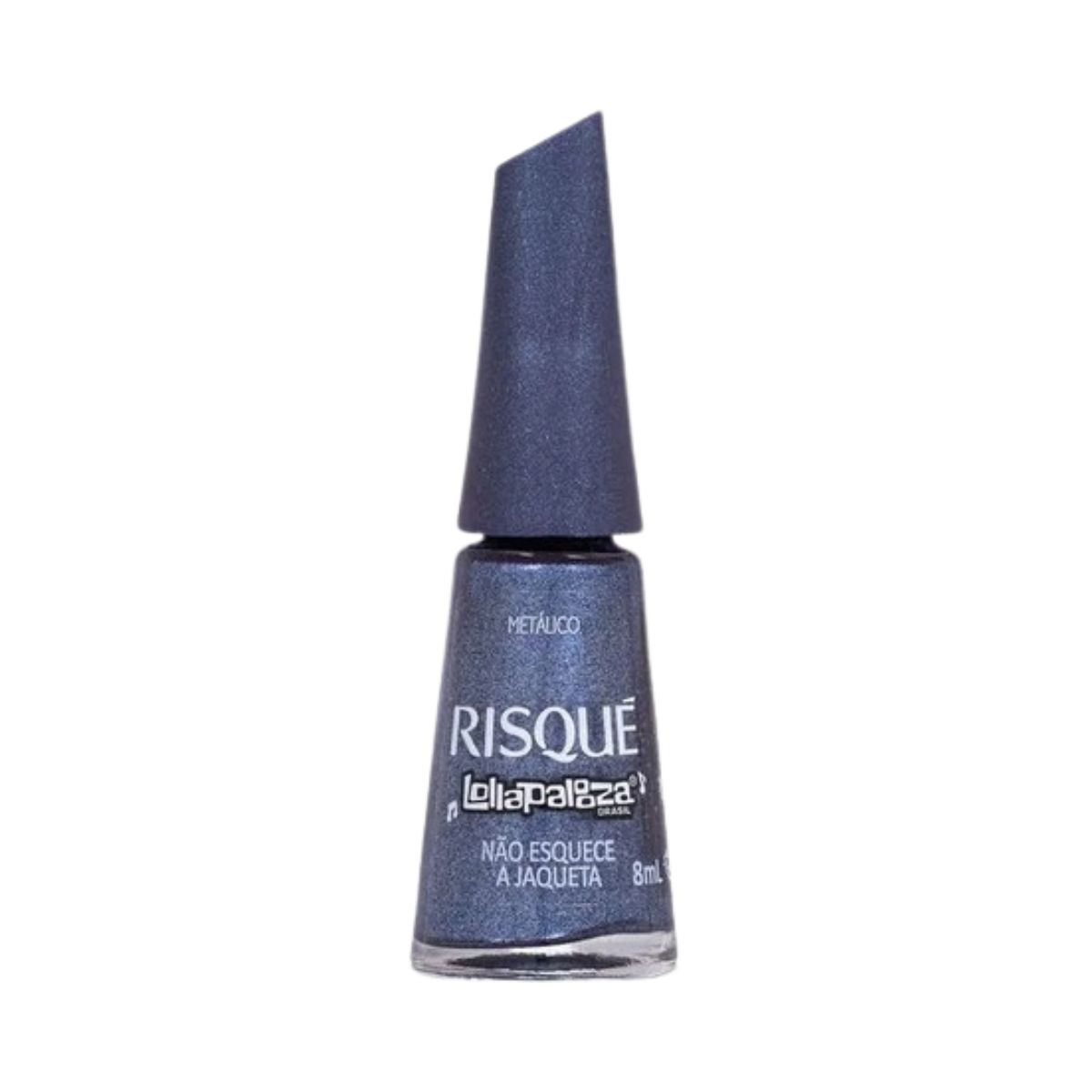 ESMALTE RISQUE LOLLAPALOOZA METÁLICO NÃO ESQUECE A JAQUETA 8ML