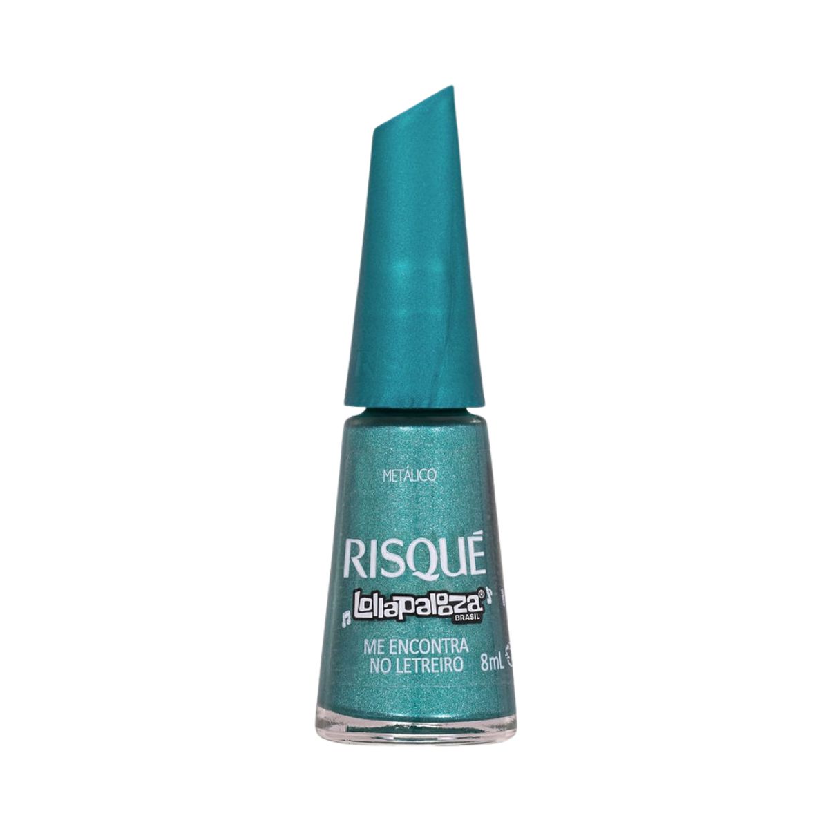 ESMALTE RISQUE LOLLAPALOOZA METÁLICO ME ENCONTRA NO LETREIRO 8ML