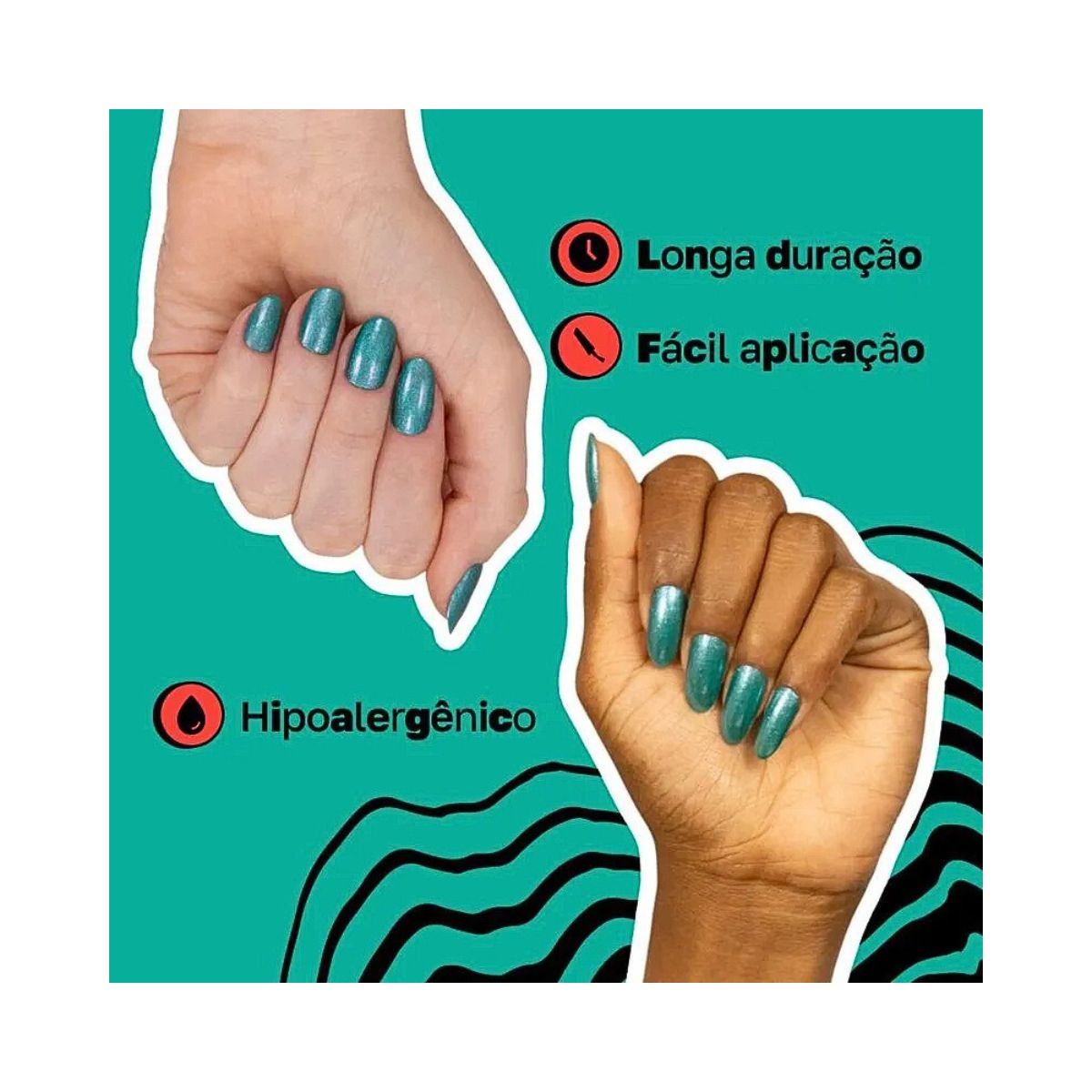 ESMALTE RISQUE LOLLAPALOOZA METÁLICO ME ENCONTRA NO LETREIRO 8ML