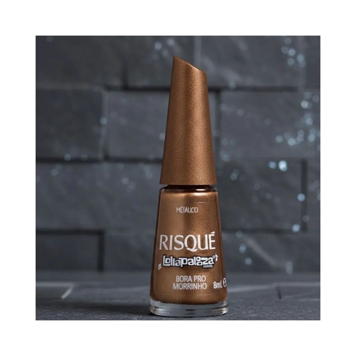 ESMALTE RISQUE LOLLAPALOOZA METÁLICO BORA PRO MORRINHO 8ML
