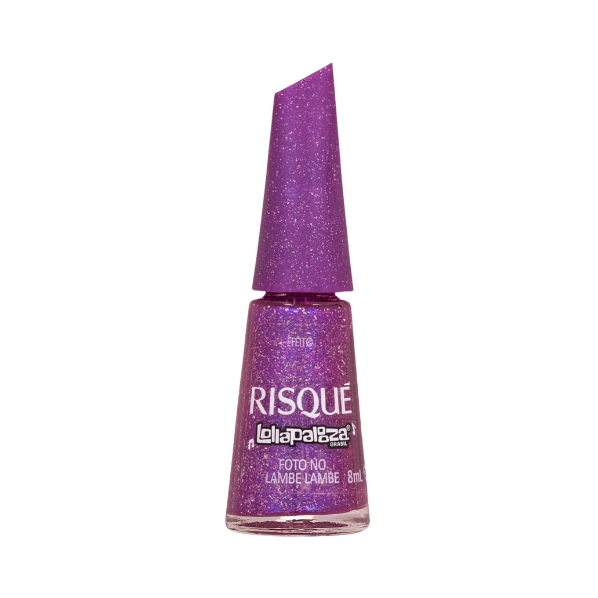 ESMALTE RISQUE LOLLAPALOOZA FOTO NO LAMBE LAMBE 8ML