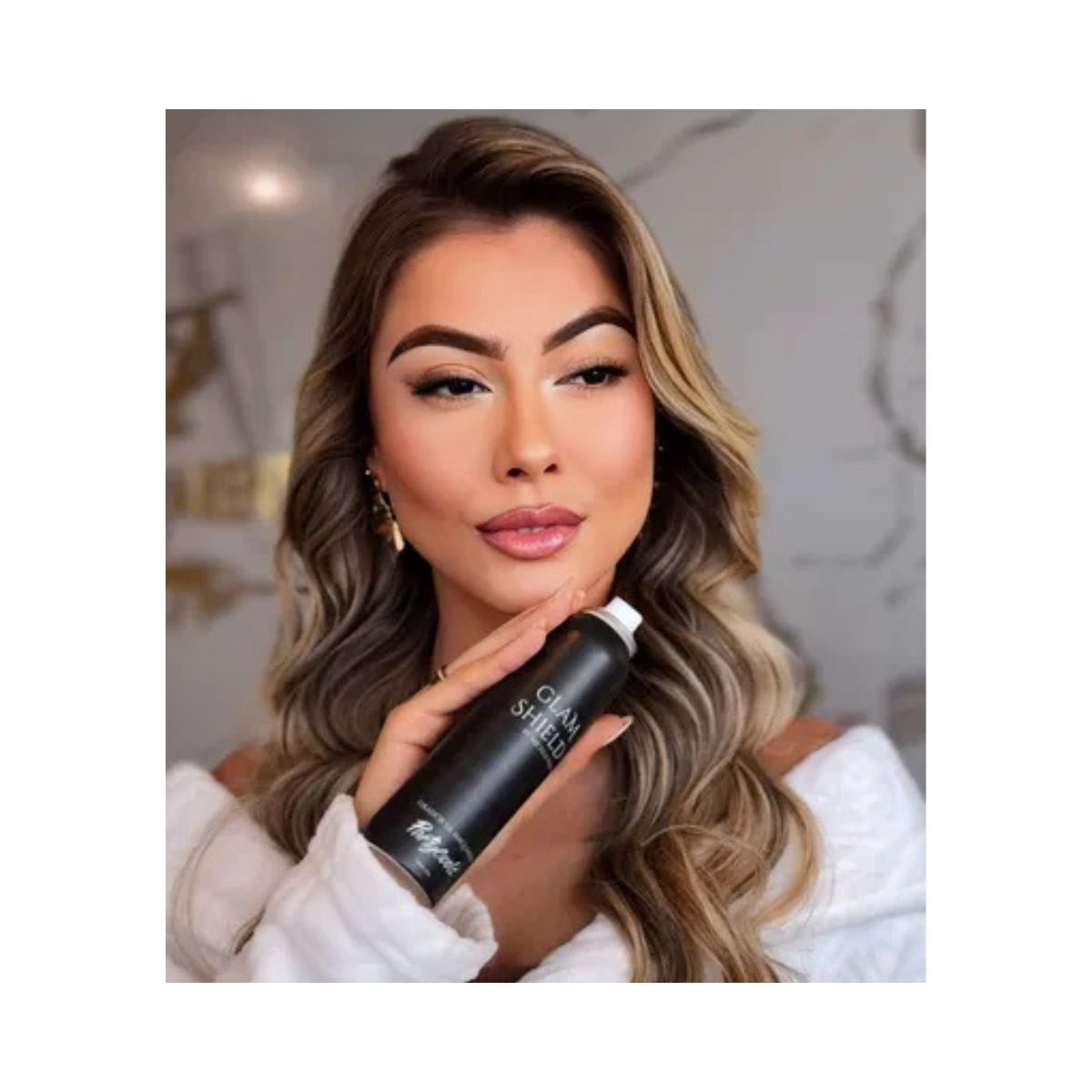SPRAY SECANTE DE MAQUIAGEM GLAM SHIELD PARTYCOOLS 150ML