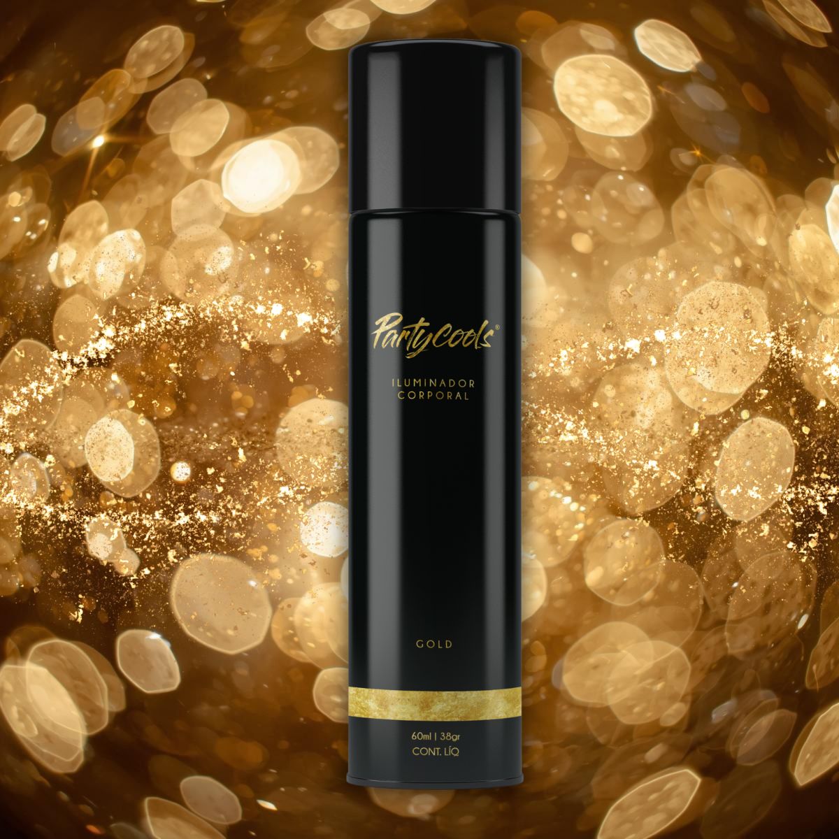 ILUMINADOR CORPORAL GOLD PARTYCOOLS 60ML