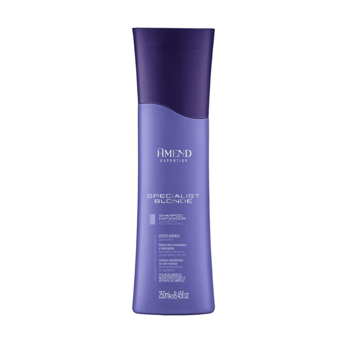 KIT AMEND SPECIALIST BLONDE SHAMPOO 250ML + CONDICIONADOR 250ML + MÁSCARA MATIZA