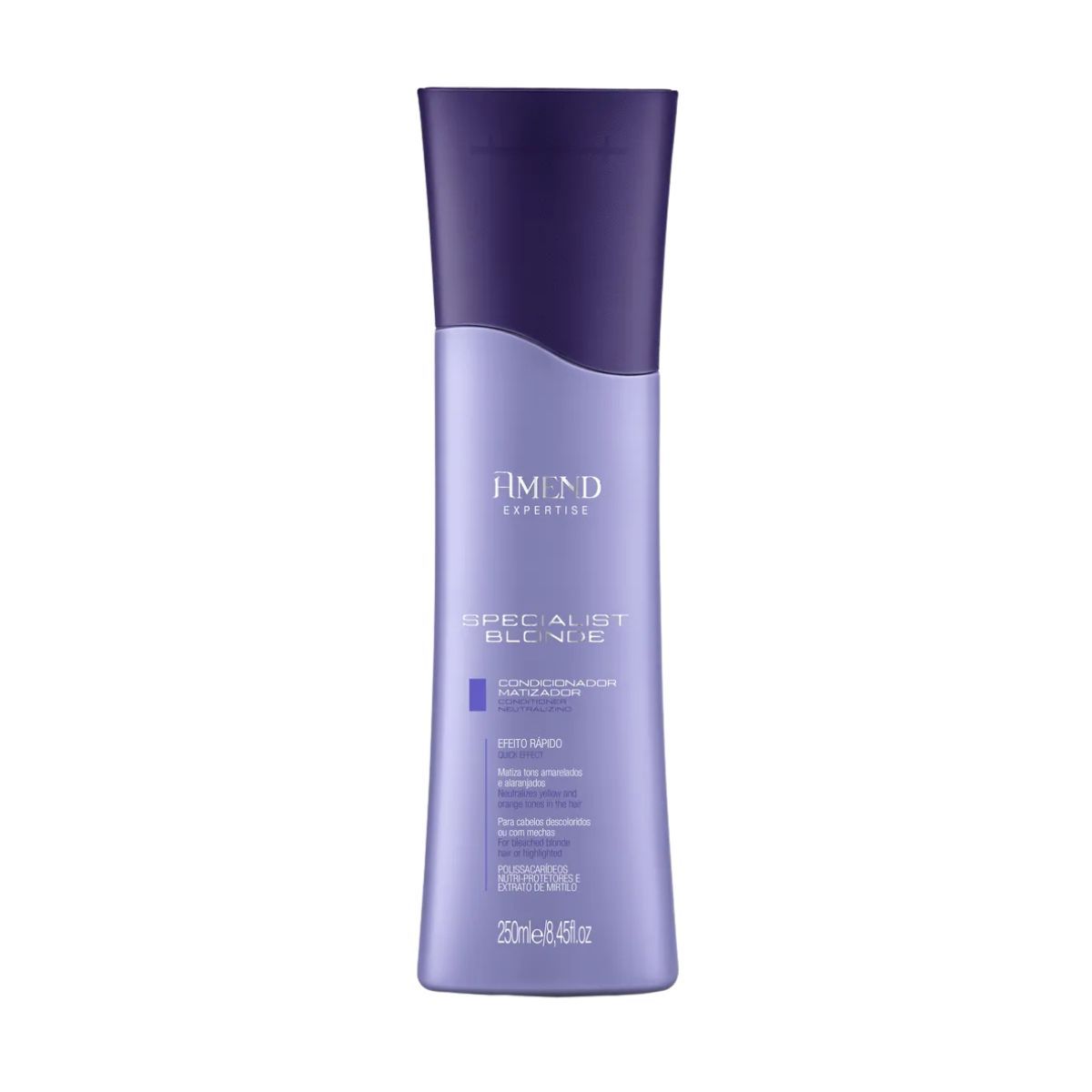 KIT AMEND SPECIALIST BLONDE SHAMPOO 250ML + CONDICIONADOR 250ML + MÁSCARA MATIZA