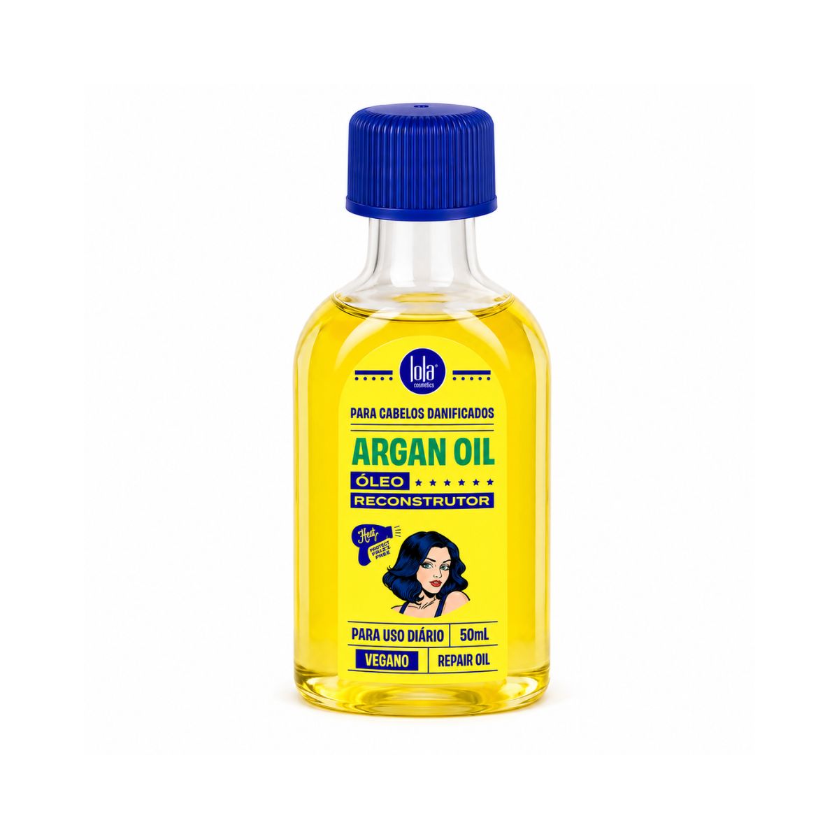 KIT LOLA ÓLEO DE ARGAN 50ML + ACESSÓRIO SORTIDO