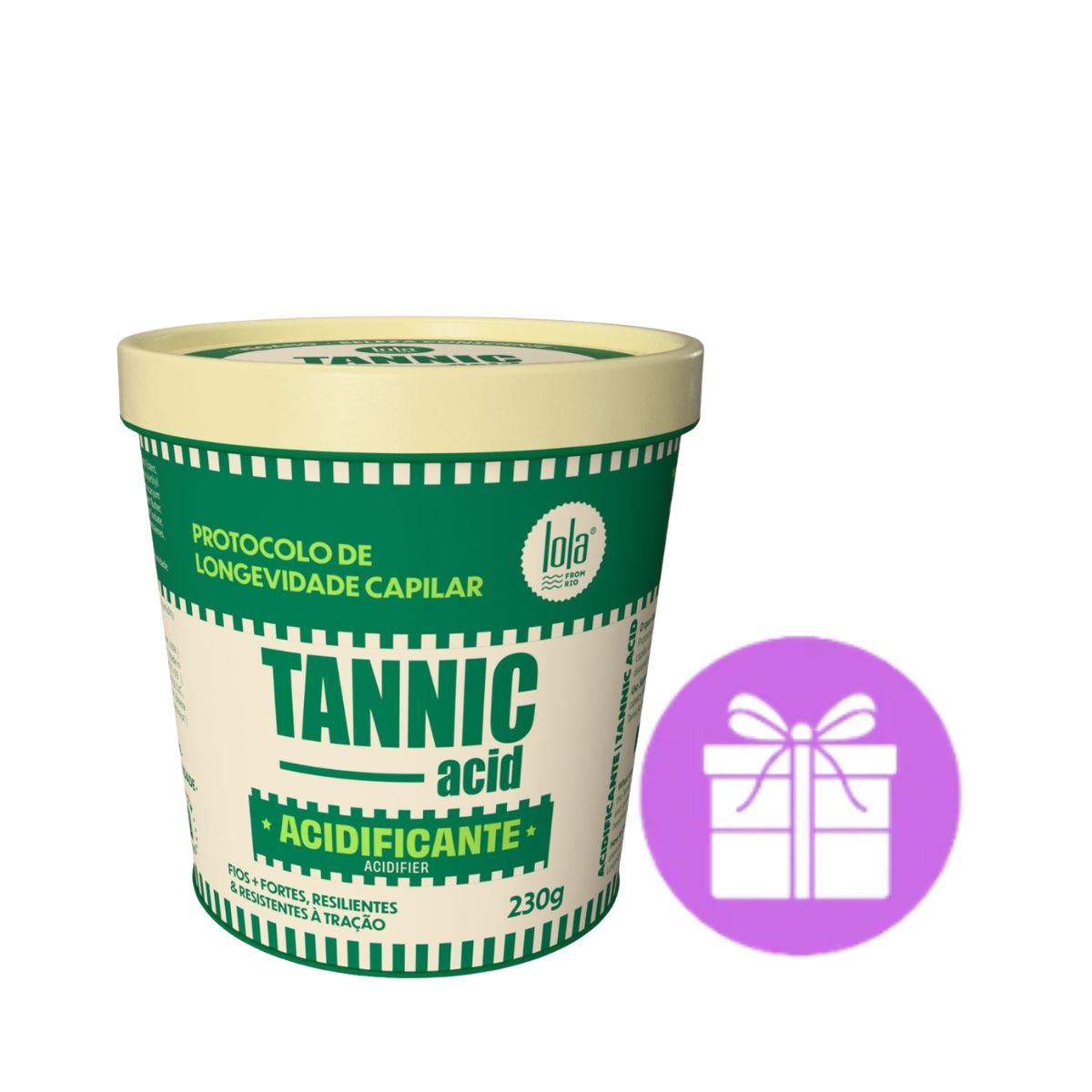 KIT LOLA ACIDIFICANTE FROM RIO TANNIC 230ML +  ACESSÓRIO SORTIDO