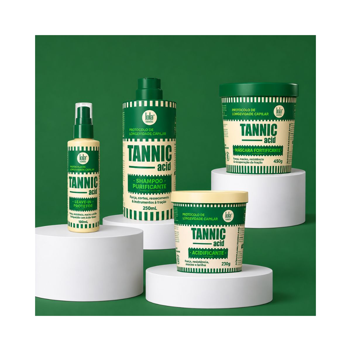 KIT LOLA ACIDIFICANTE FROM RIO TANNIC 230ML + ACESSÓRIO SORTIDO