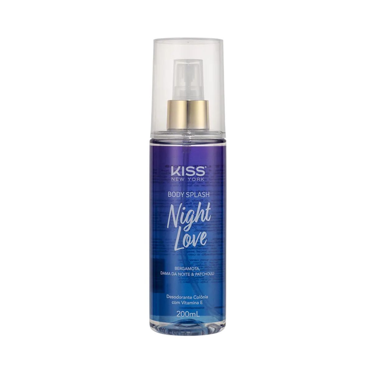 KIT KISS NEW YORK 2 BODYS SPLASH NIGHT LOVE 200ML