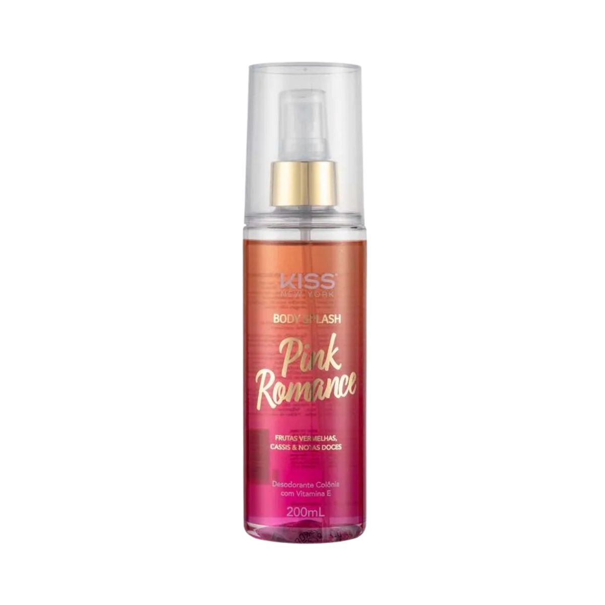 KIT KISS NEW YORK 2 BODYS SPLASH PINK ROMANCE 200ML