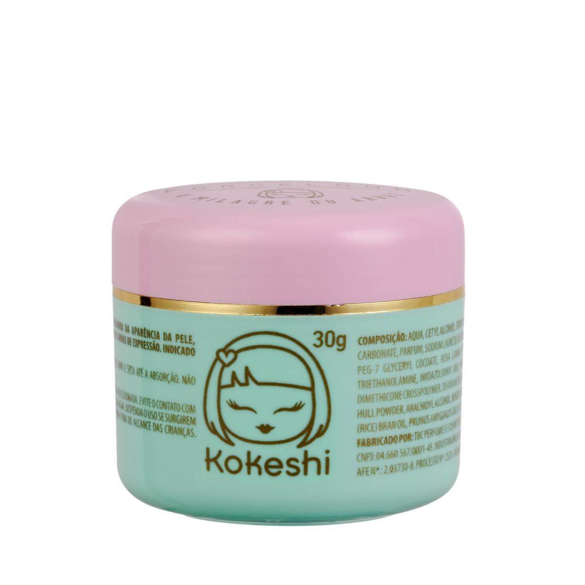 HIDRATANTE FACIAL PELE DE PORCELANA KOKESHI 30G