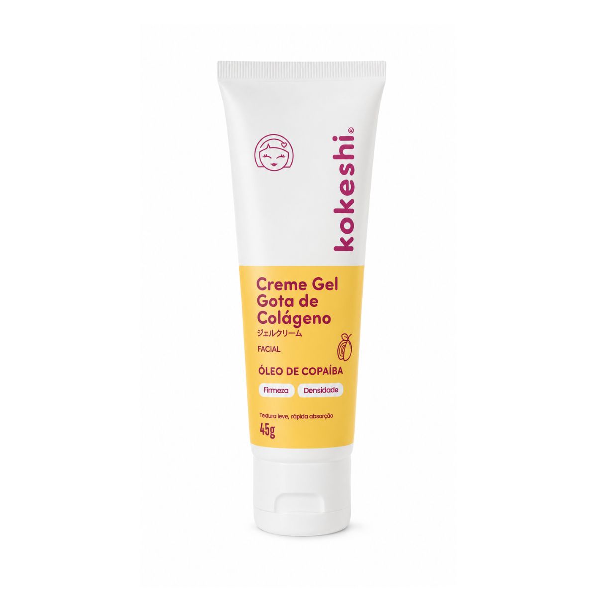 CREME GEL FACIAL GOTA DE COLÁGENO KOKESHI 45G