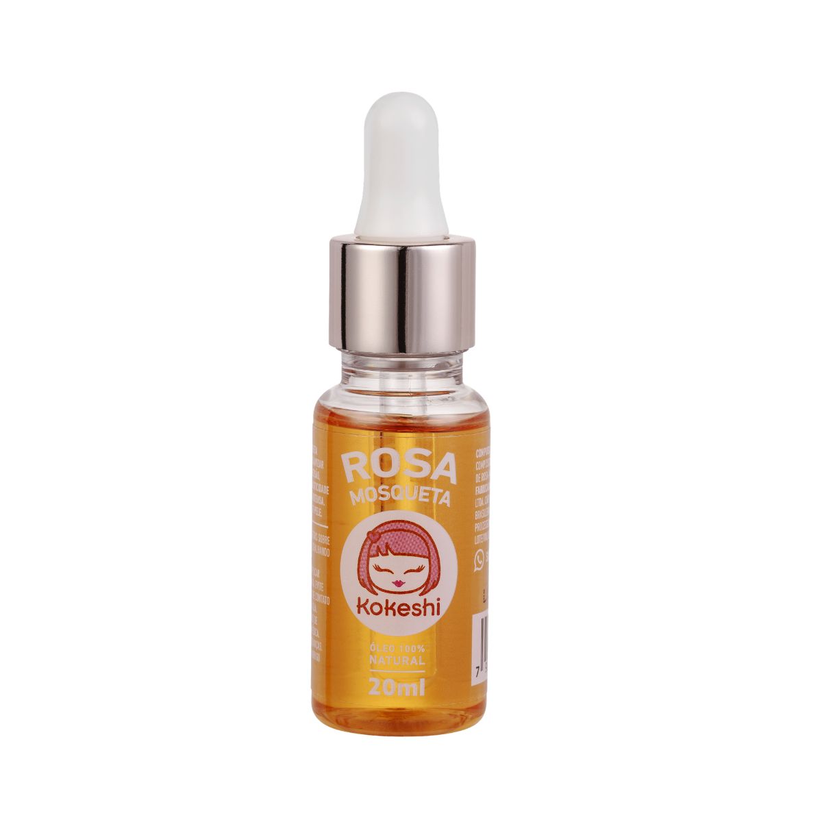 ÓLEO DE ROSA MOSQUETA 100% KOKESHI 20ML