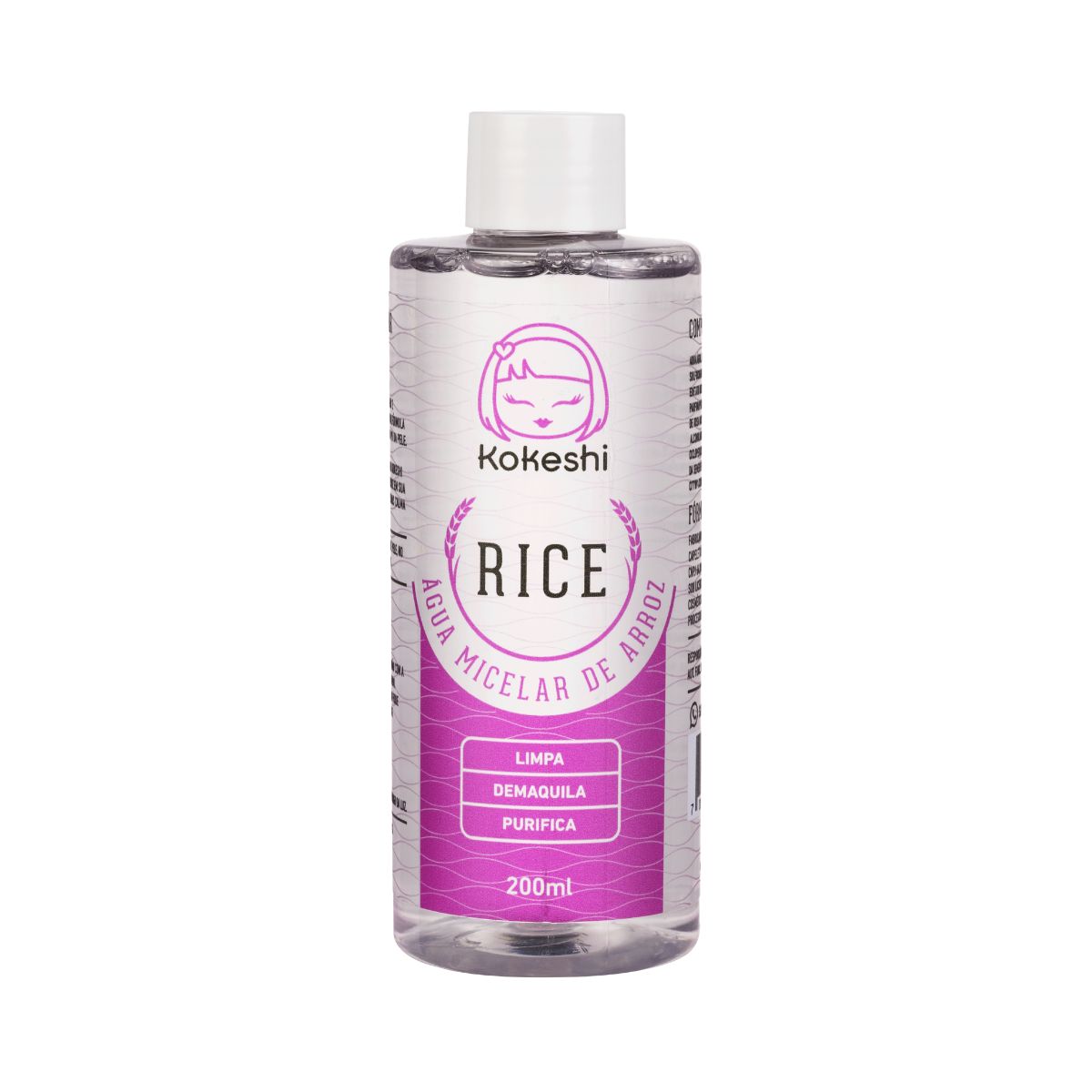 ÁGUA MICELAR DE ARROZ RICE KOKESHI 200ML