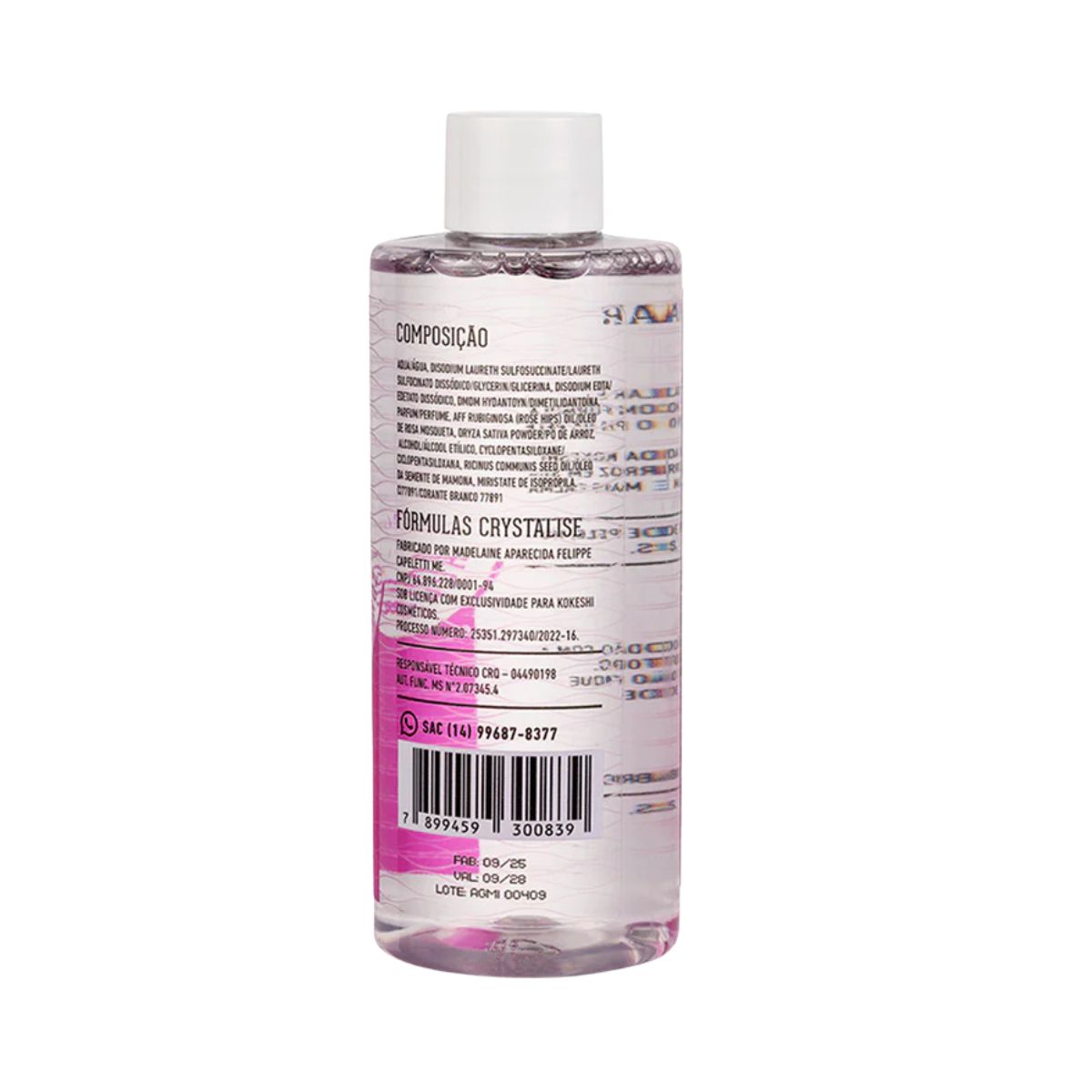 ÁGUA MICELAR DE ARROZ RICE KOKESHI 200ML