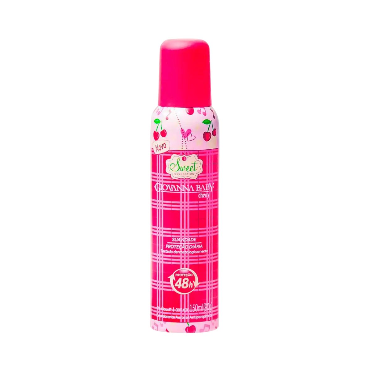 KIT GIOVANNA BABY 2 DESODORANTES AEROSSOL CHERRY 150ML